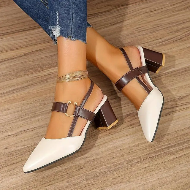 Zapatos de Tacón de Bloque para Mujer: Soporte con Estilo y Comodidad