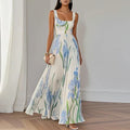 Cleodora | Vestido largo floral