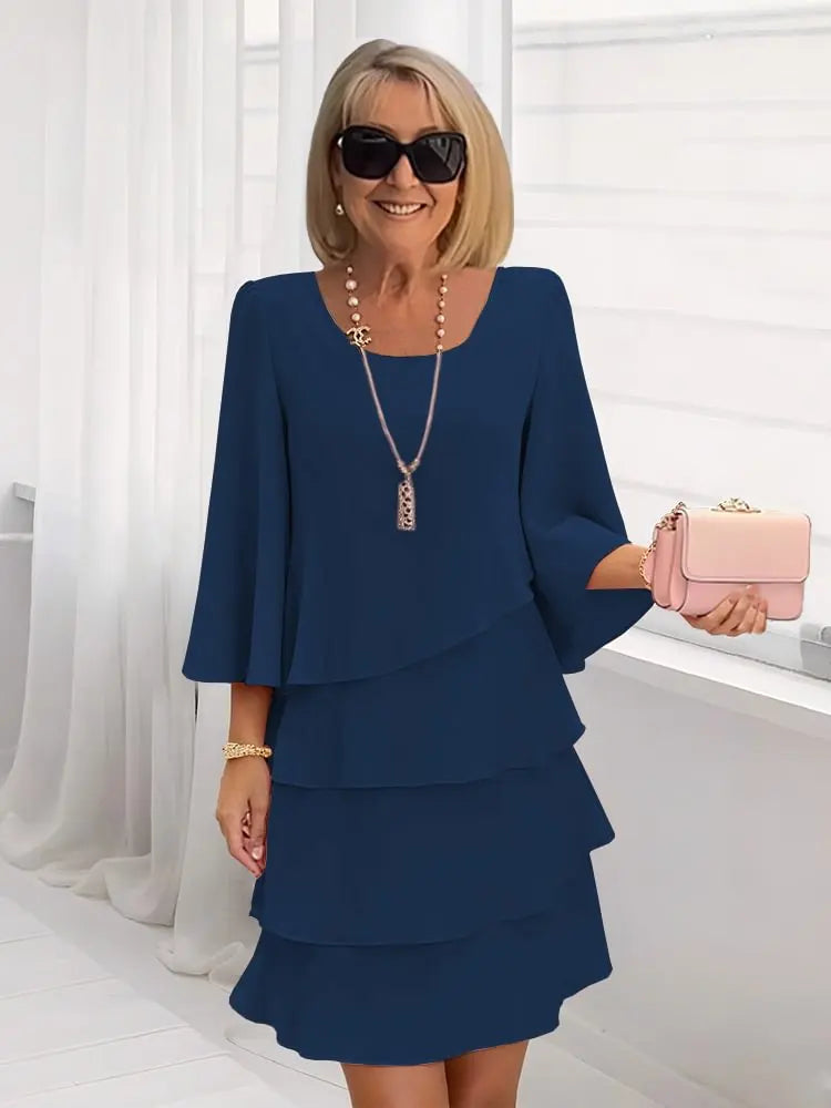 Catherine | Vestido con Volantes, Elegante y Cómodo
