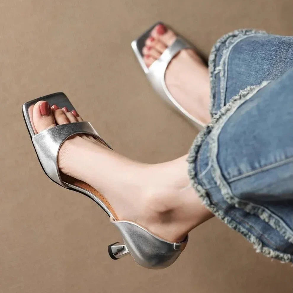 Valentina Tacones de Piel