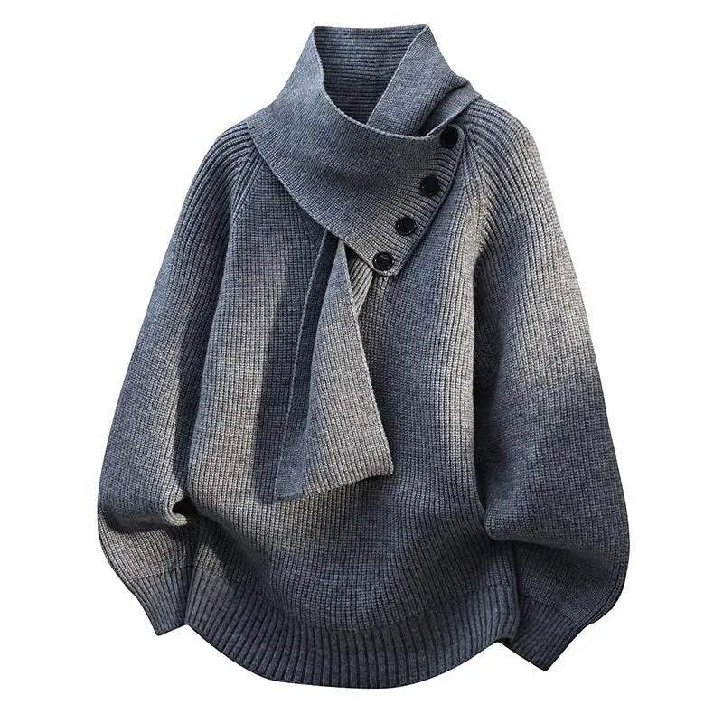 Marilee | Jersey Acogedor con Cuello Bufanda