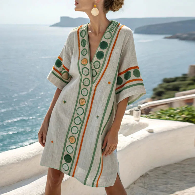 Demi - Vestido de Playa Elegante y Versátil para tu Look de Verano Perfecto