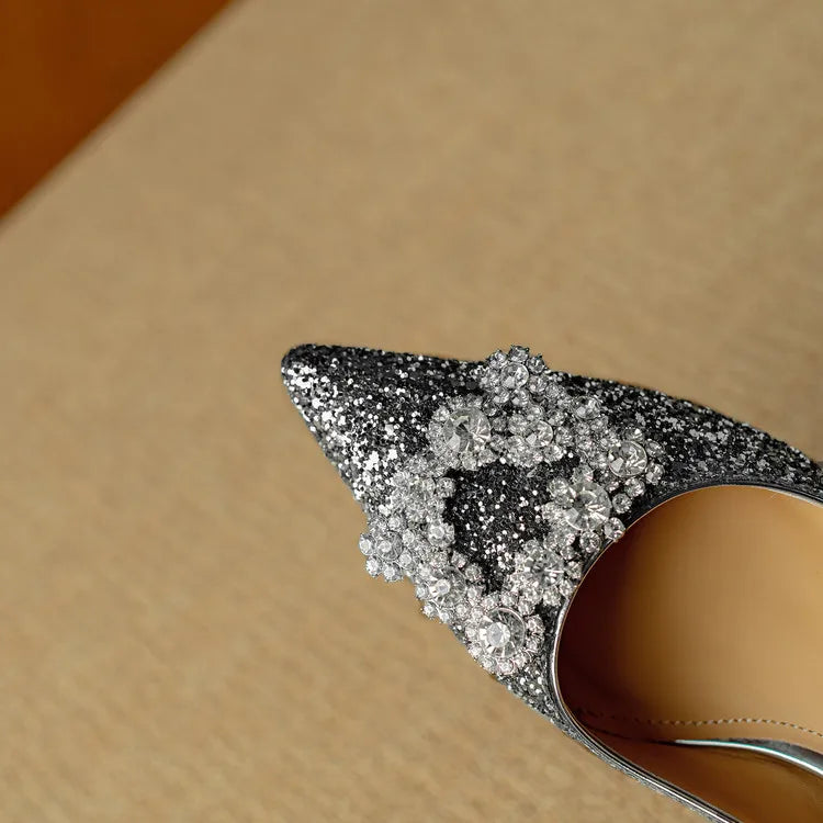 Zapatos de Salón con Purpurina Gloria