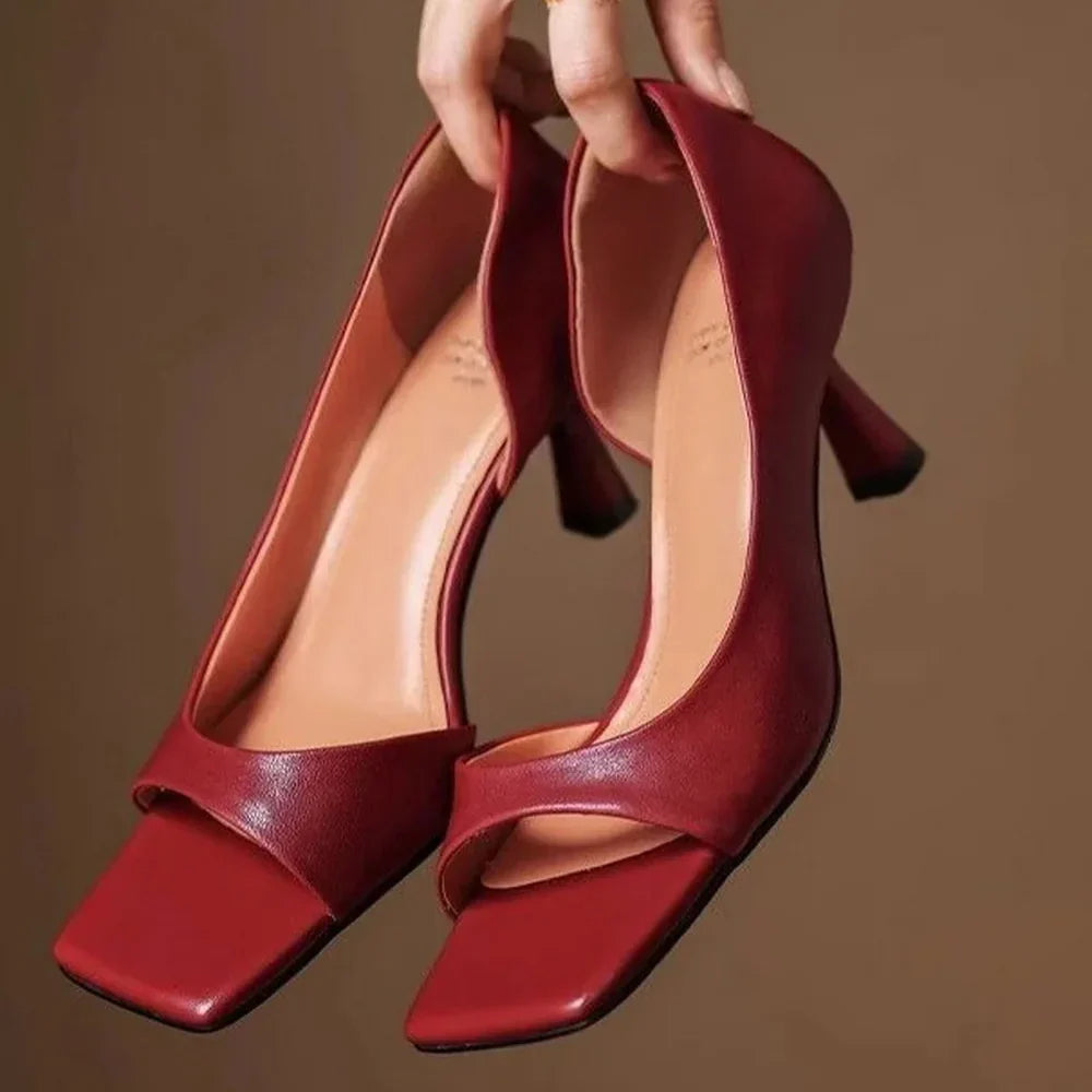 Valentina Tacones de Piel
