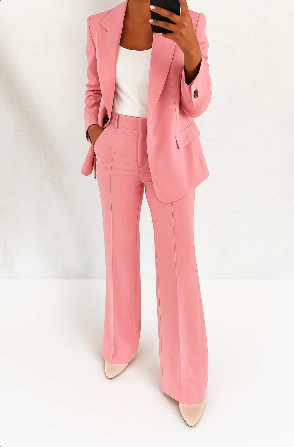 Conjunto Patrizia de traje sastre elegante