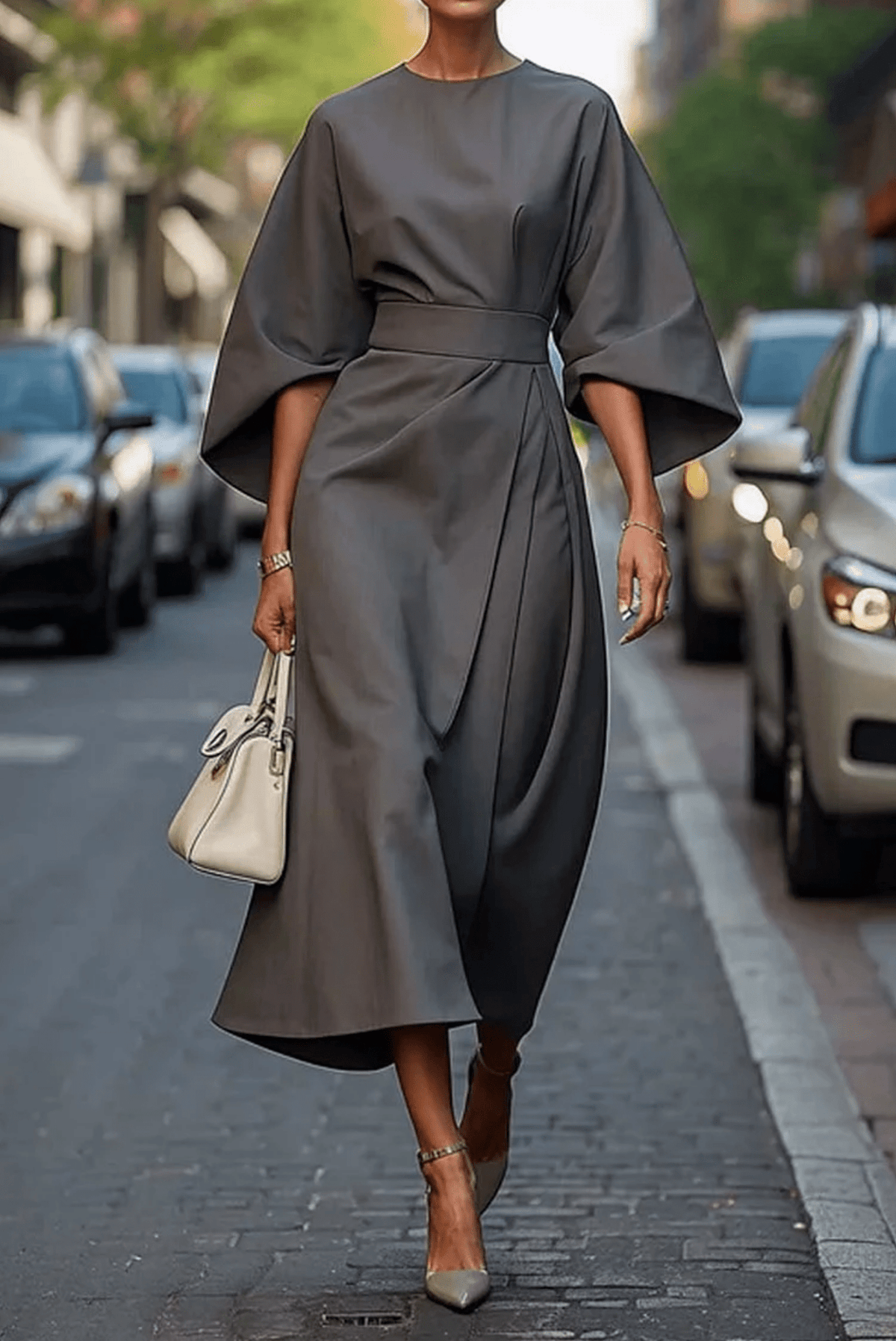 Aurelia | Vestido de Elegancia Drapeada