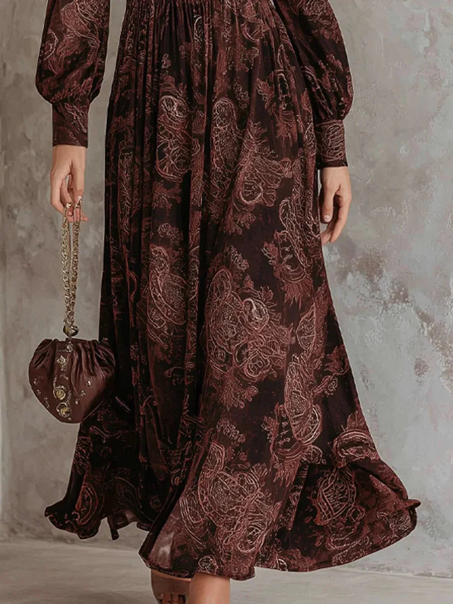 Cloe | Vestido Largo Vintage