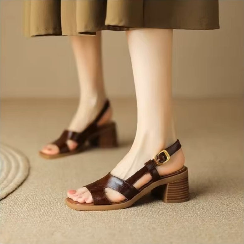 Eve | Sandalias de Piel Cómodas