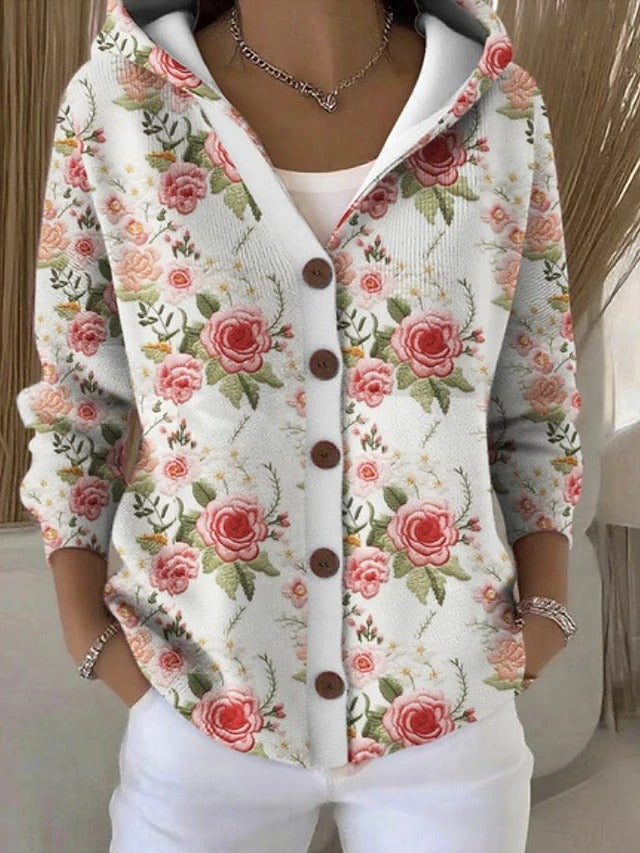 Vesper™: chaqueta de punto larga, cálida y artística