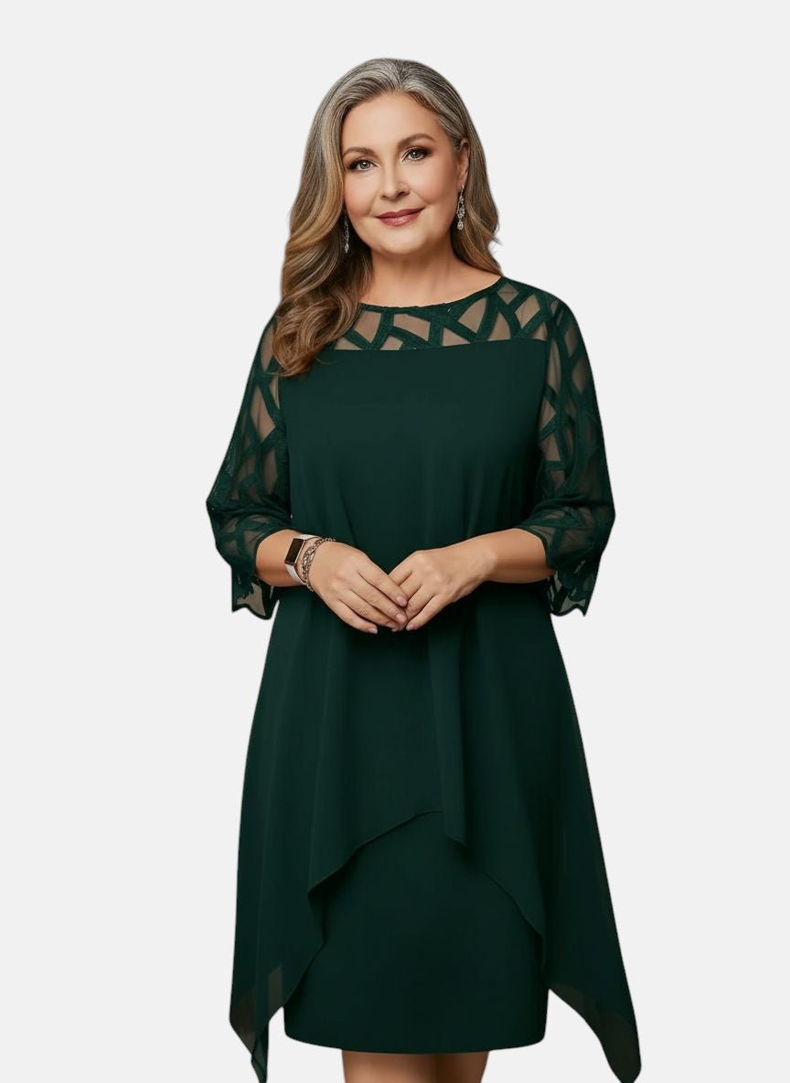 Mila: vestido favorecedor, cómodo y amable con la tripita