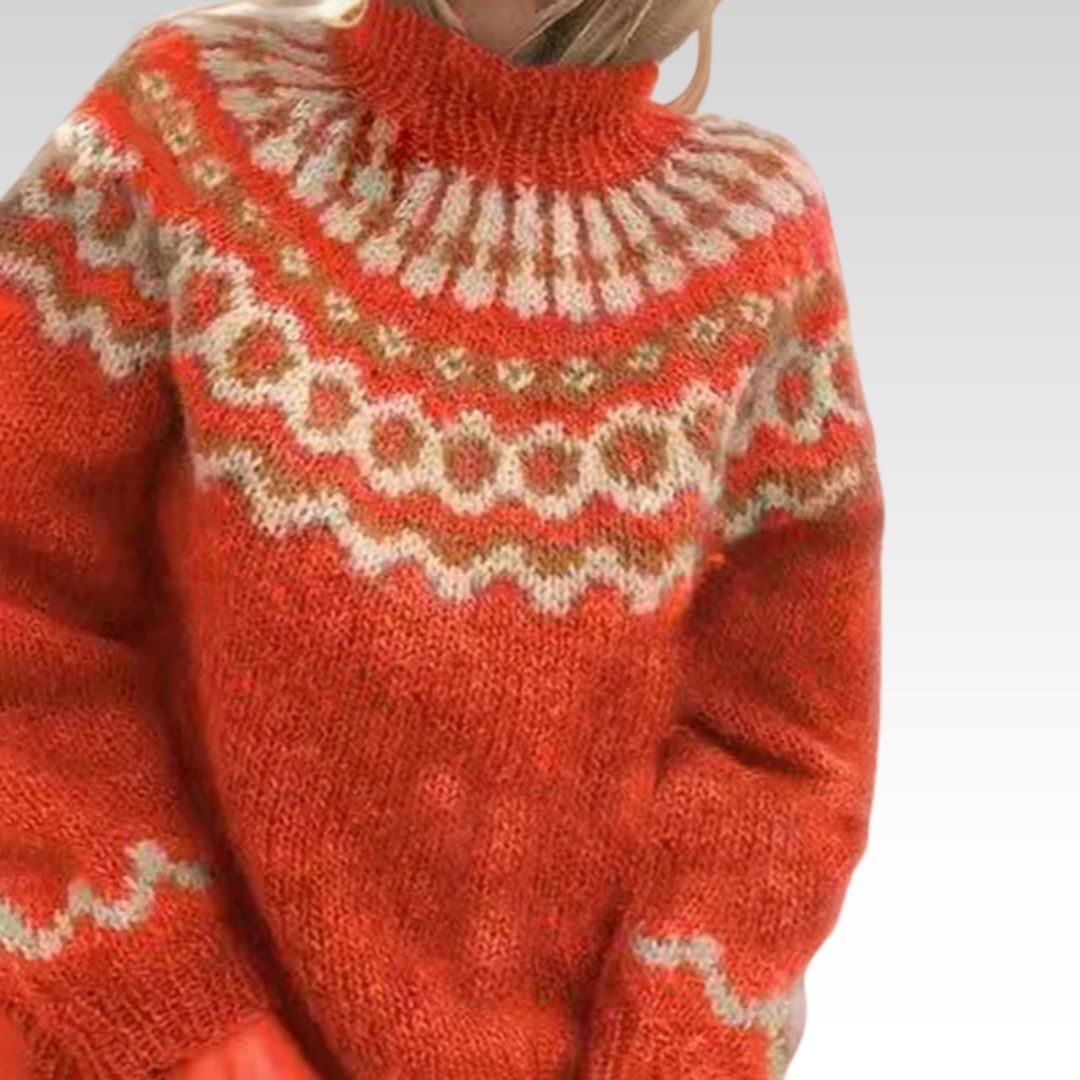 Clara™ | Jersey de cuello alto