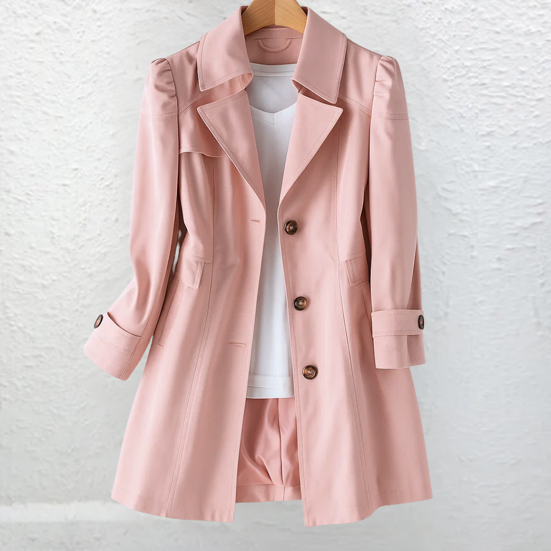 Olivia: elegante abrigo de verano vintage