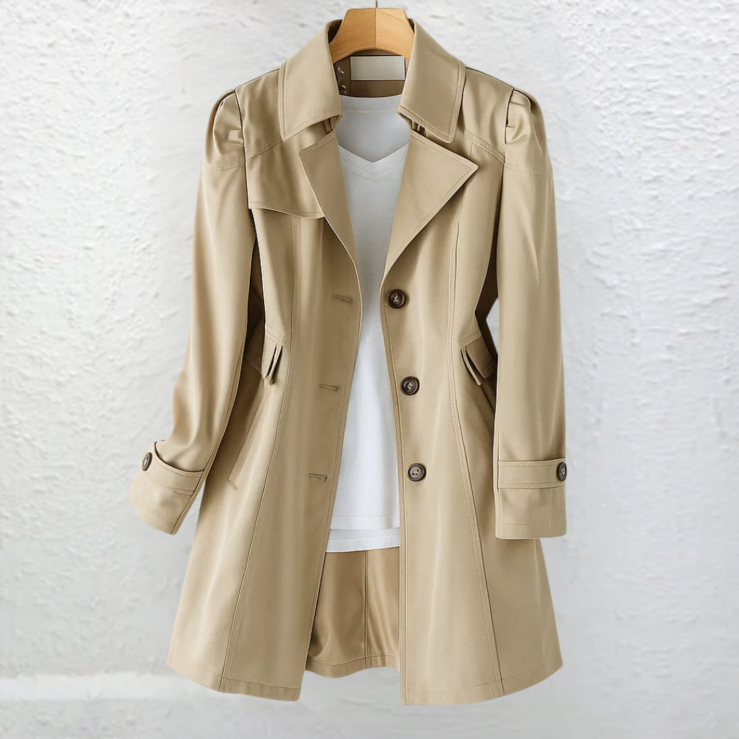 Olivia: elegante abrigo de verano vintage