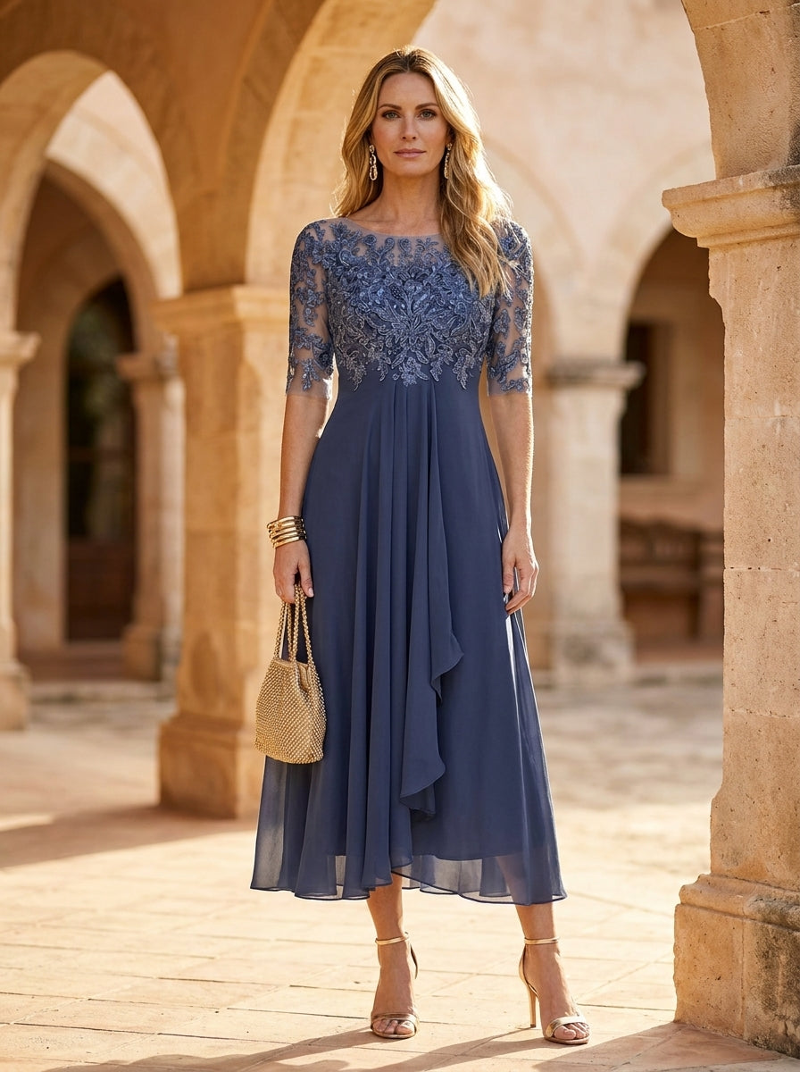 Ysabel | Vestido midi fruncido