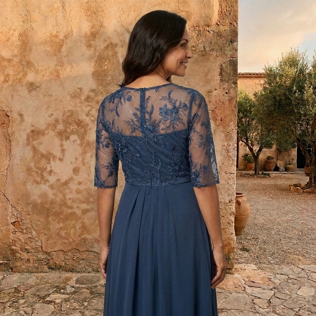 Lyon | Vestido de Gasa Elegante