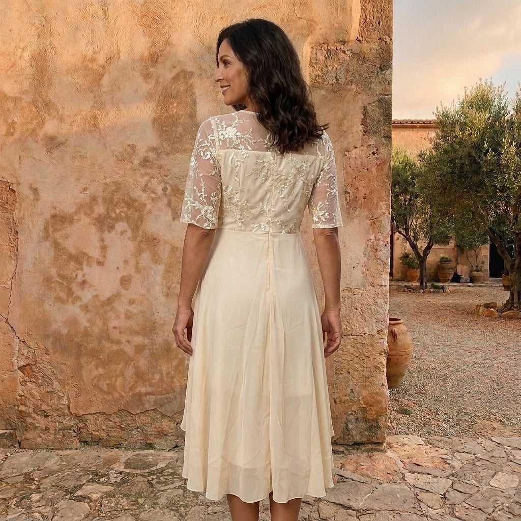 Lyon | Vestido de Gasa Elegante