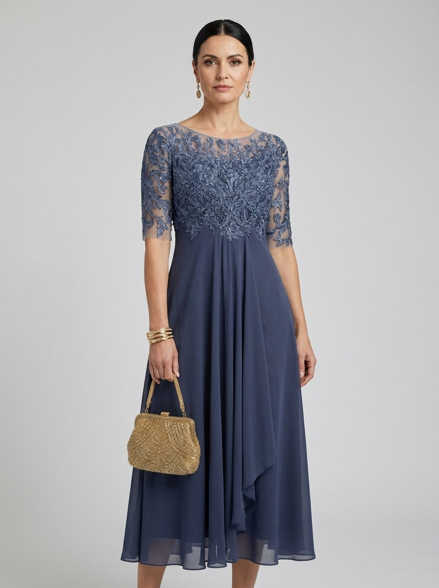 Ysabel | Vestido midi fruncido