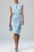 Averil | Vestido midi drapeado