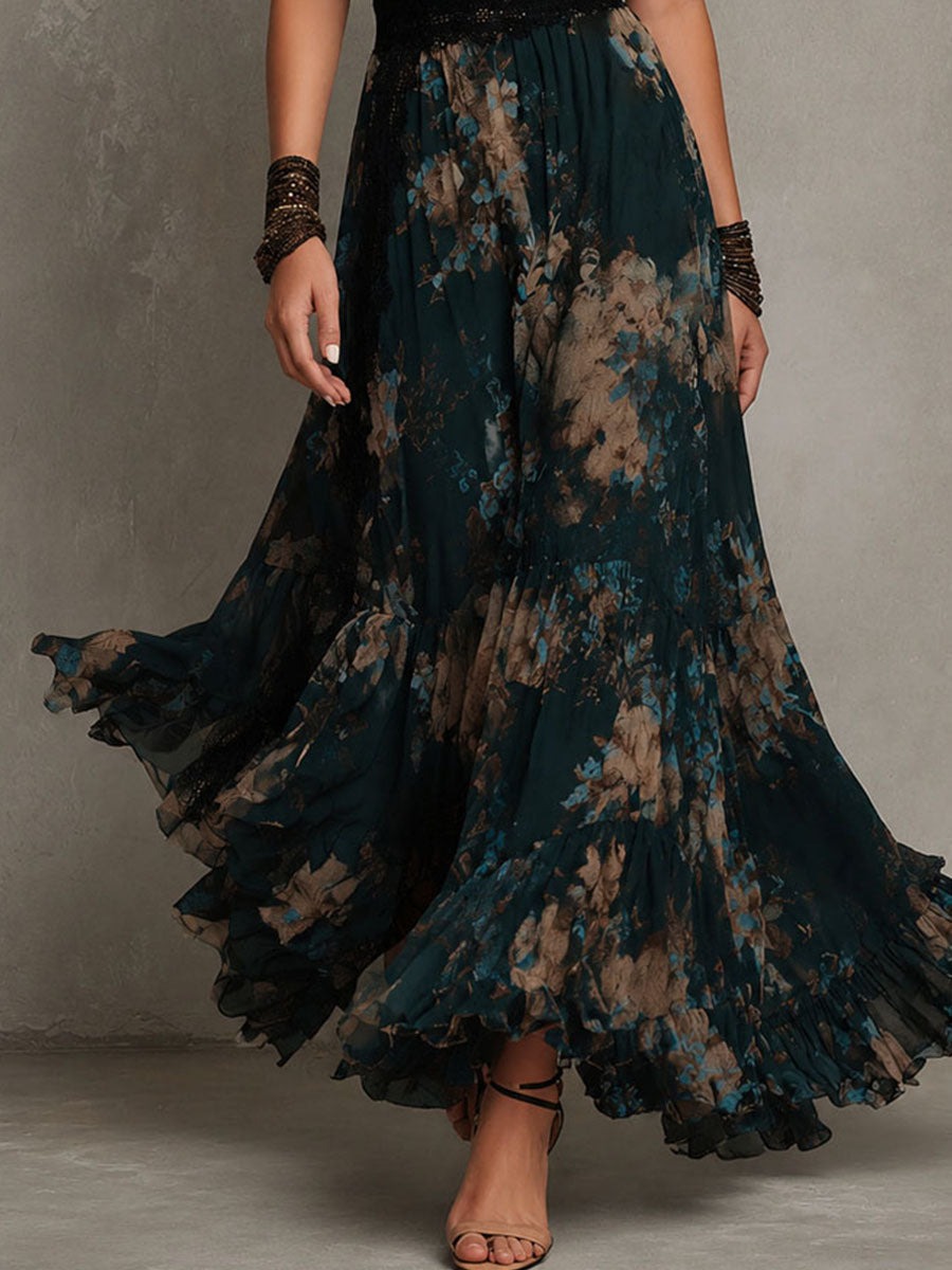 Wendy | Vestido largo floral
