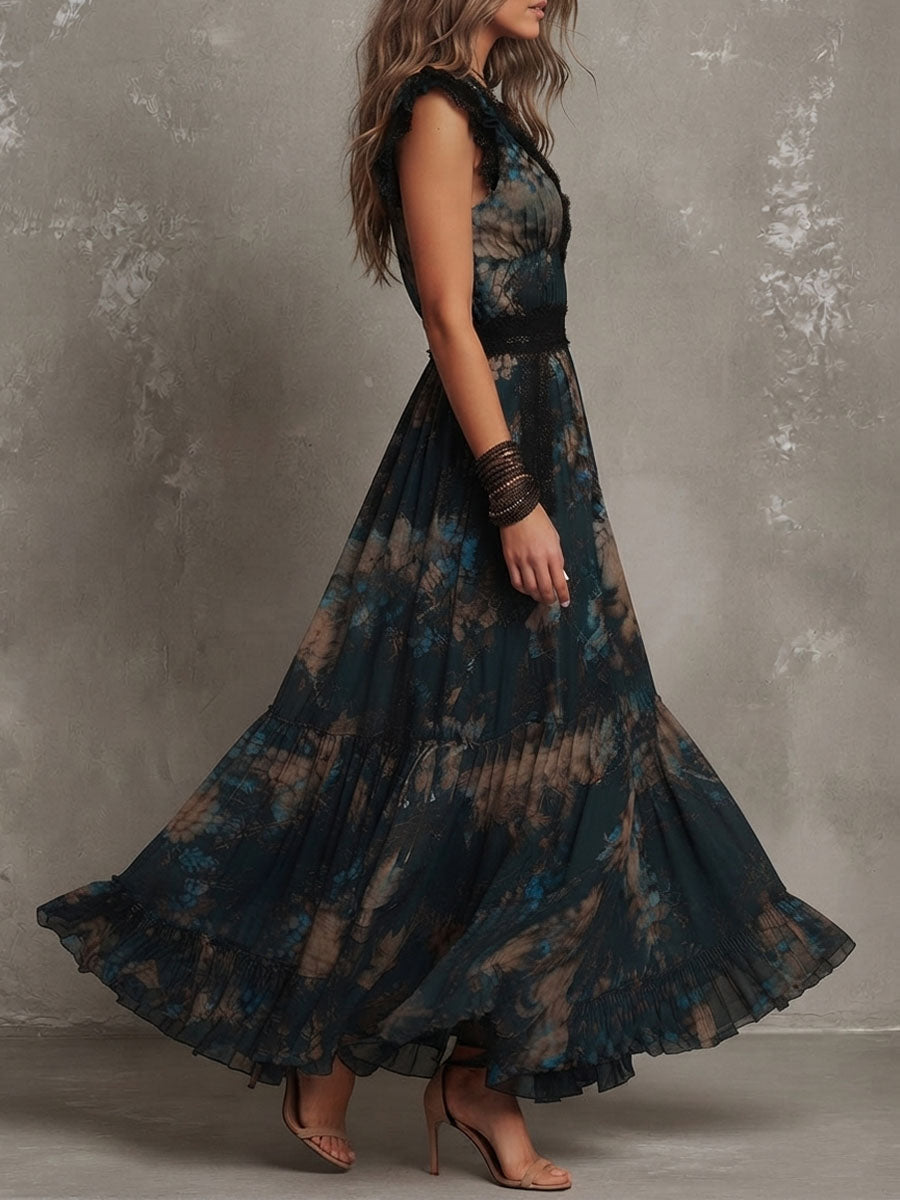 Wendy | Vestido largo floral