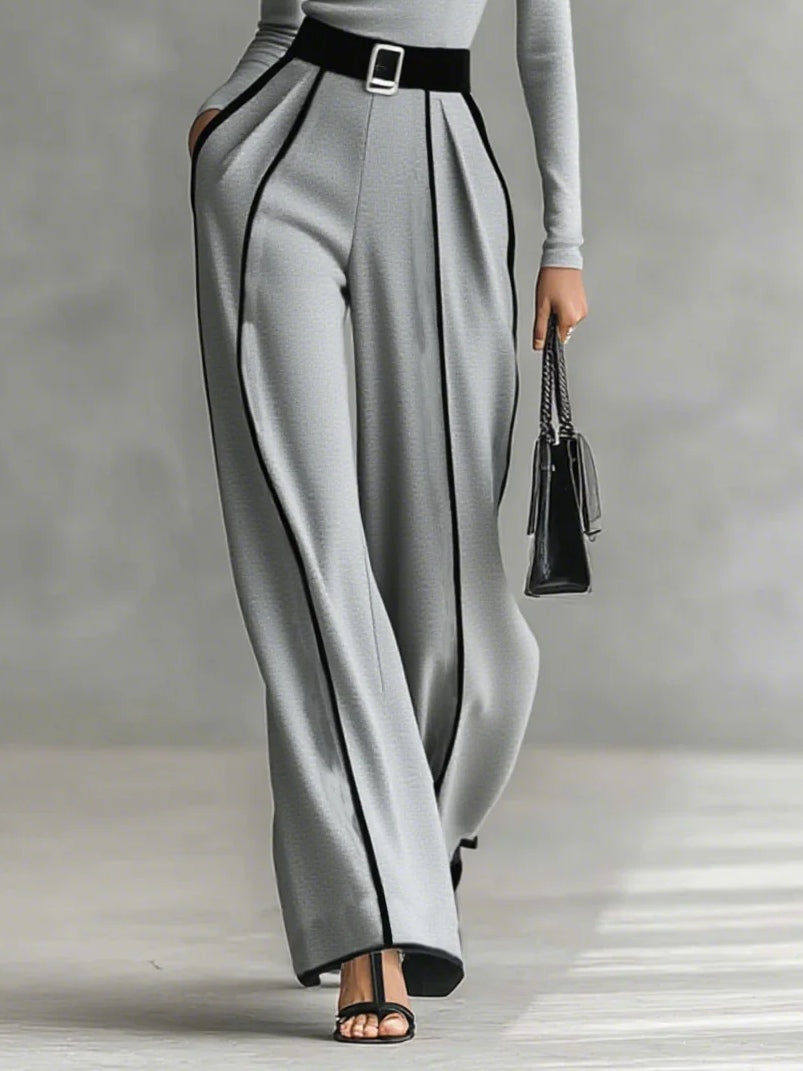 Renata | Elegante conjunto de dos piezas de pierna ancha