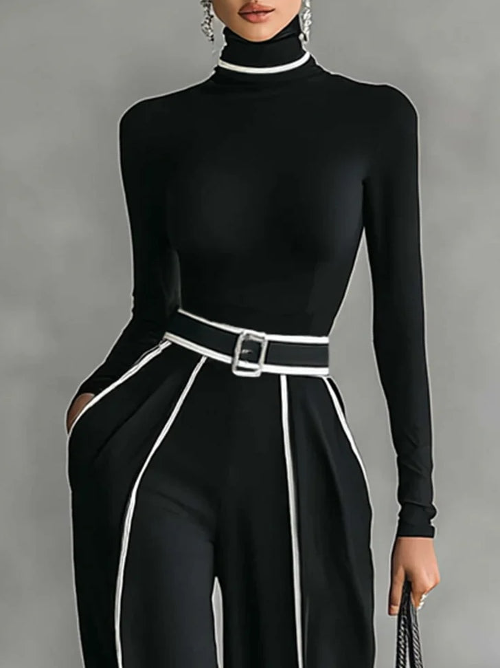 Renata | Elegante conjunto de dos piezas de pierna ancha