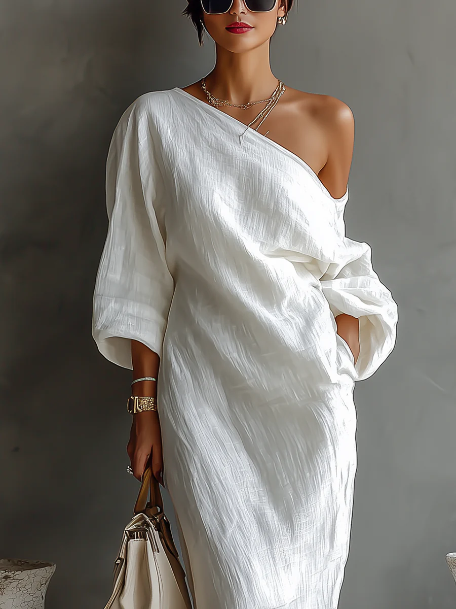 Nelle™: vestido maxi elegante