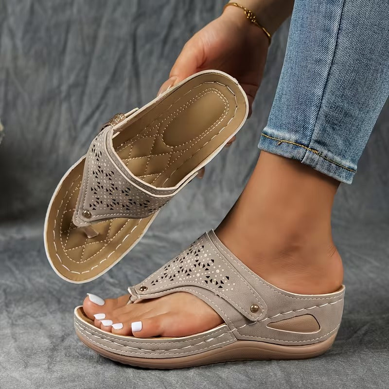 Archella | Sandalias de Cuña con Soporte
