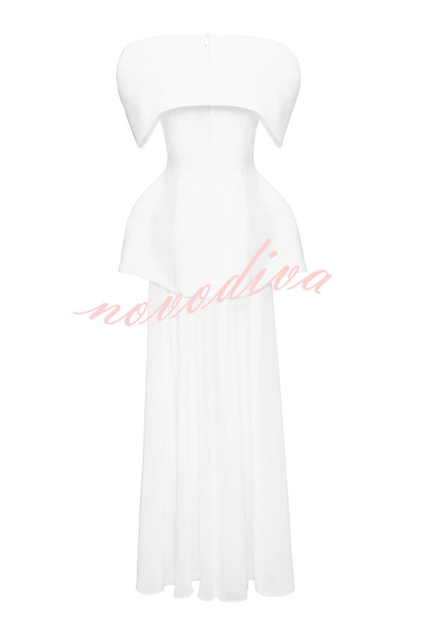 Conjunto de dos piezas Celeste con capa superpuesta