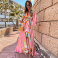 Daria - Vestido Kaftán de Vacaciones