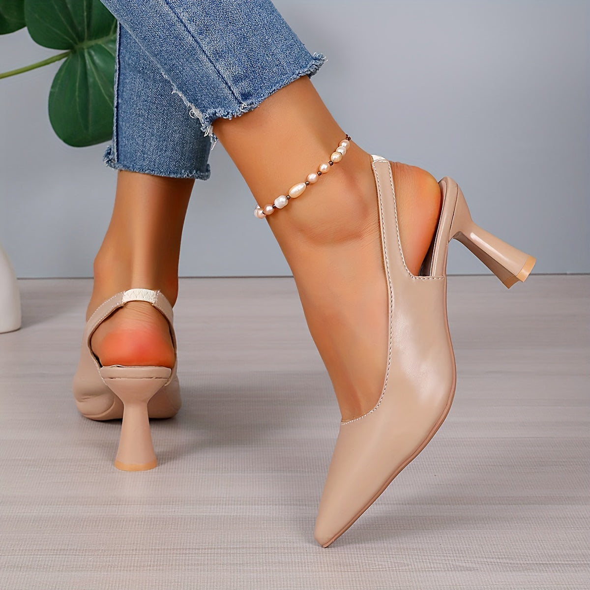Sophia | Tacones Slingback Elegantes