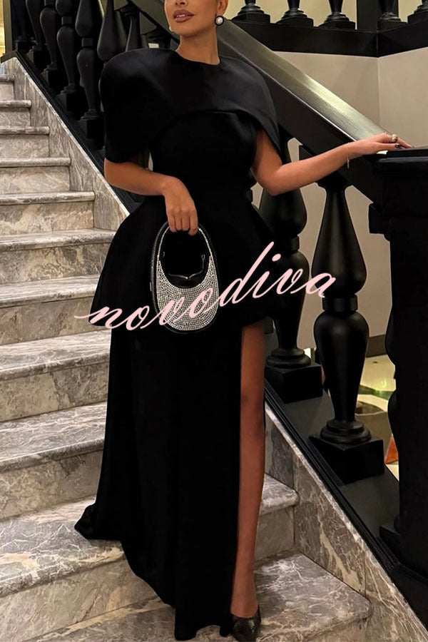 Conjunto de dos piezas Celeste con capa superpuesta