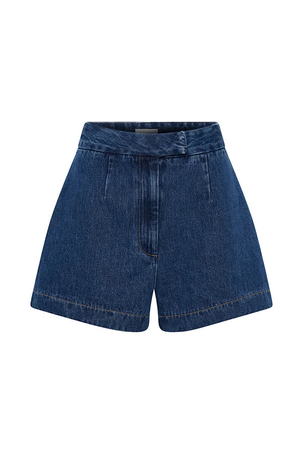 Shorts vaqueros Abel de talle alto y corte holgado