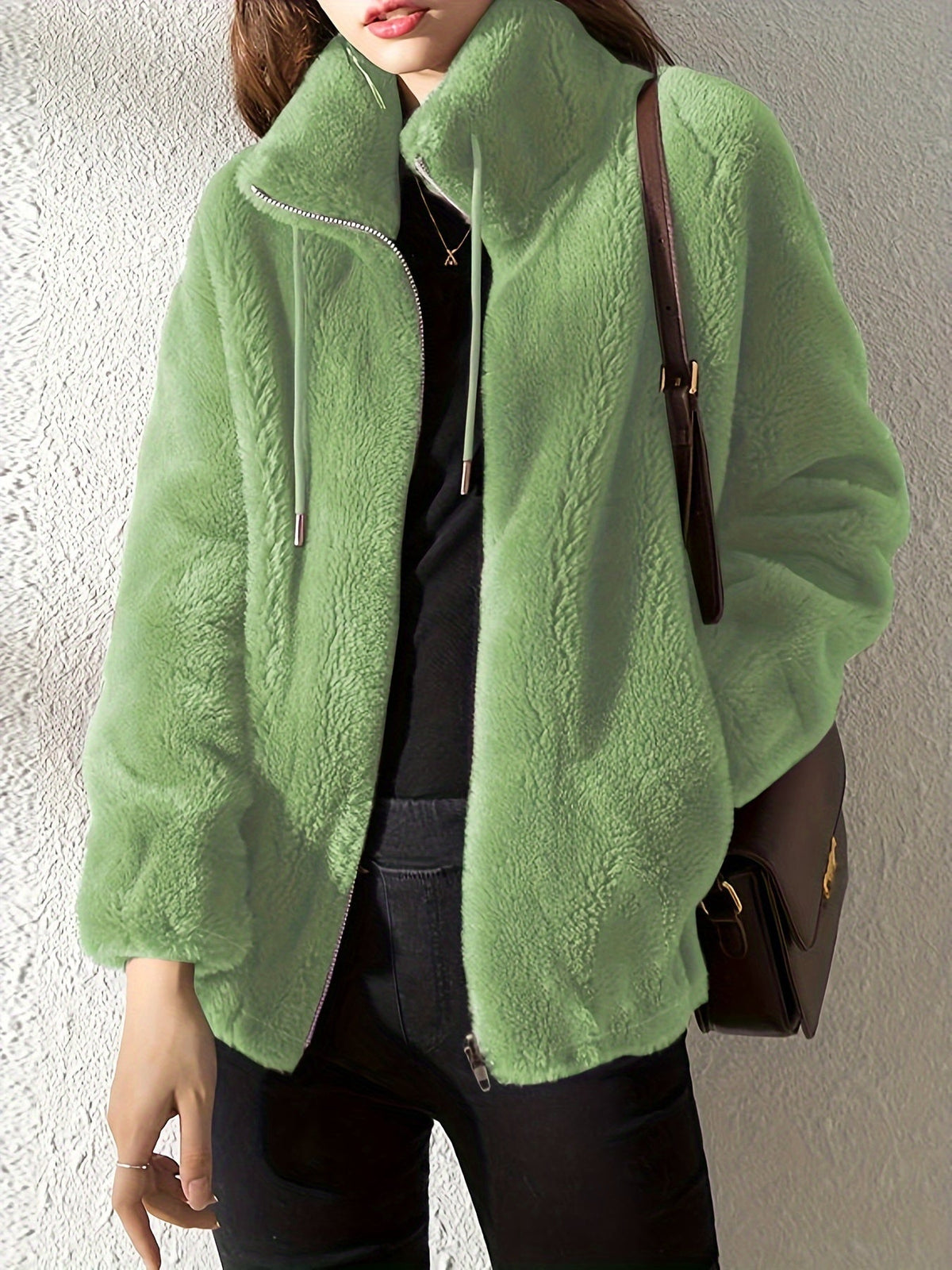 Avelora | Chaqueta acogedora con cremallera