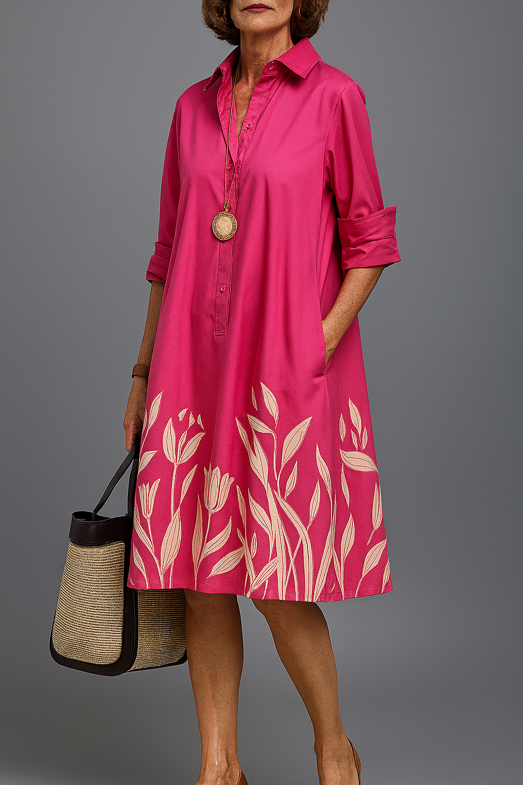 Grace | Vestido Midi Desenfadado y Con Estilo