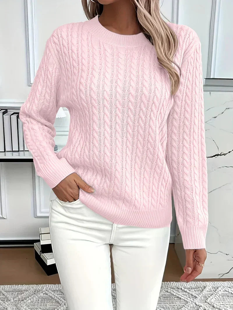 Lena | Jersey de Punto Trenzado
