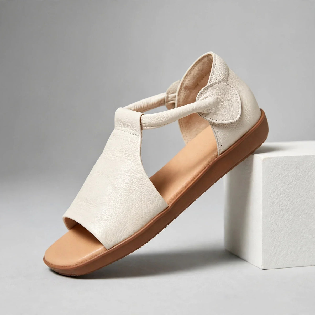 Sandalias de piel Rhea