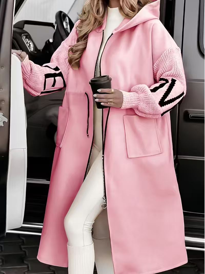 Nella™ | Abrigo de invierno en mezcla de lana con cremallera