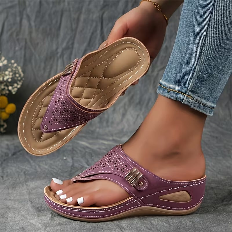 Archella | Sandalias de Cuña con Soporte
