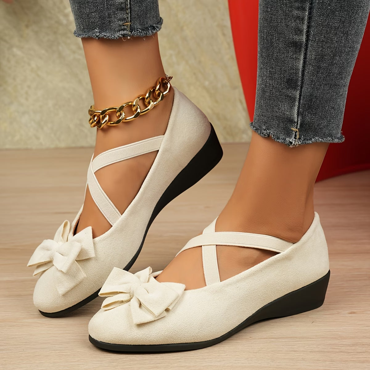 Colette | Bailarinas de cuña cómodas