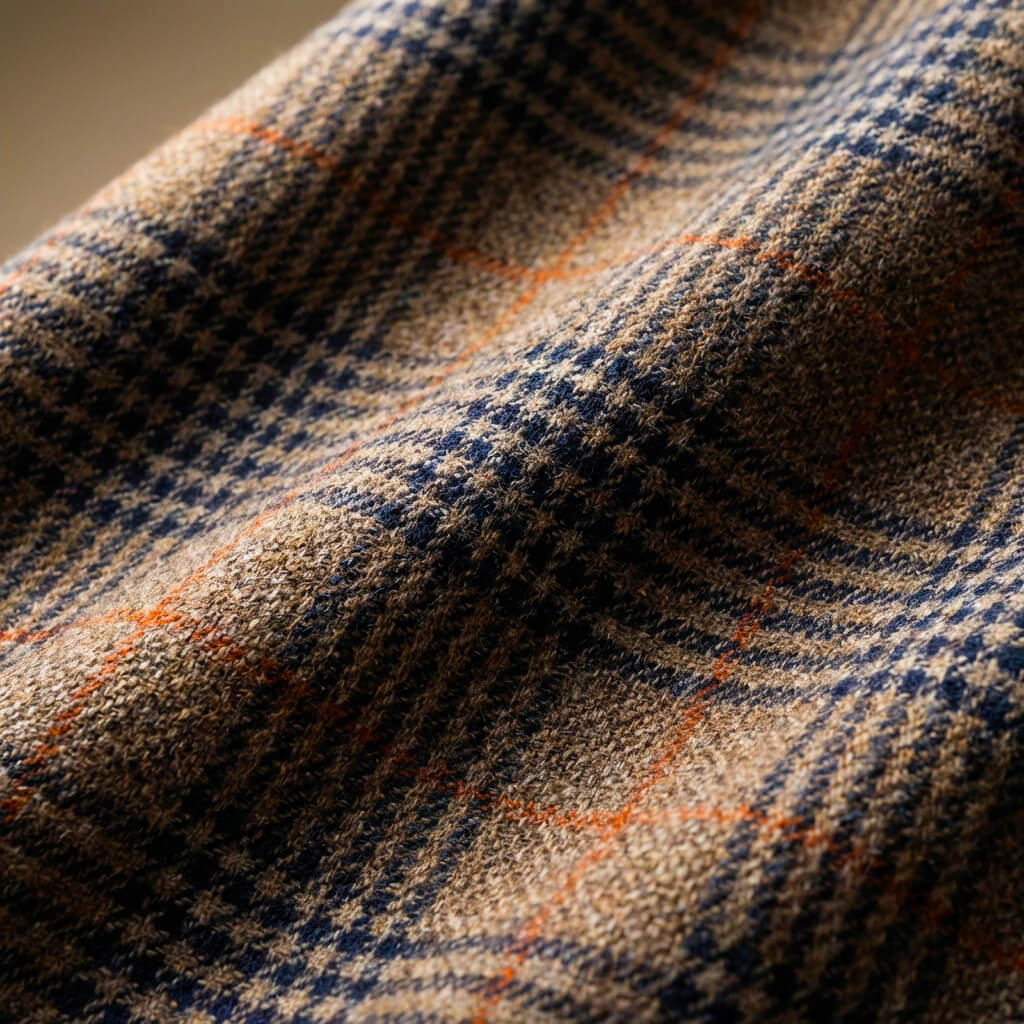 Blazer de lana pata de gallo Charles