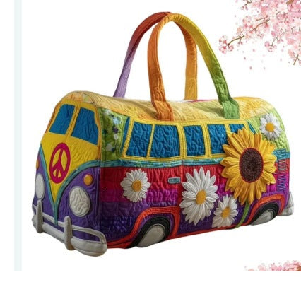 SUNFLOWVANA bolso de viaje acolchado