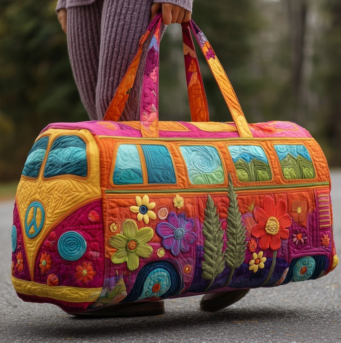 PETALVANA bolso de viaje acolchado