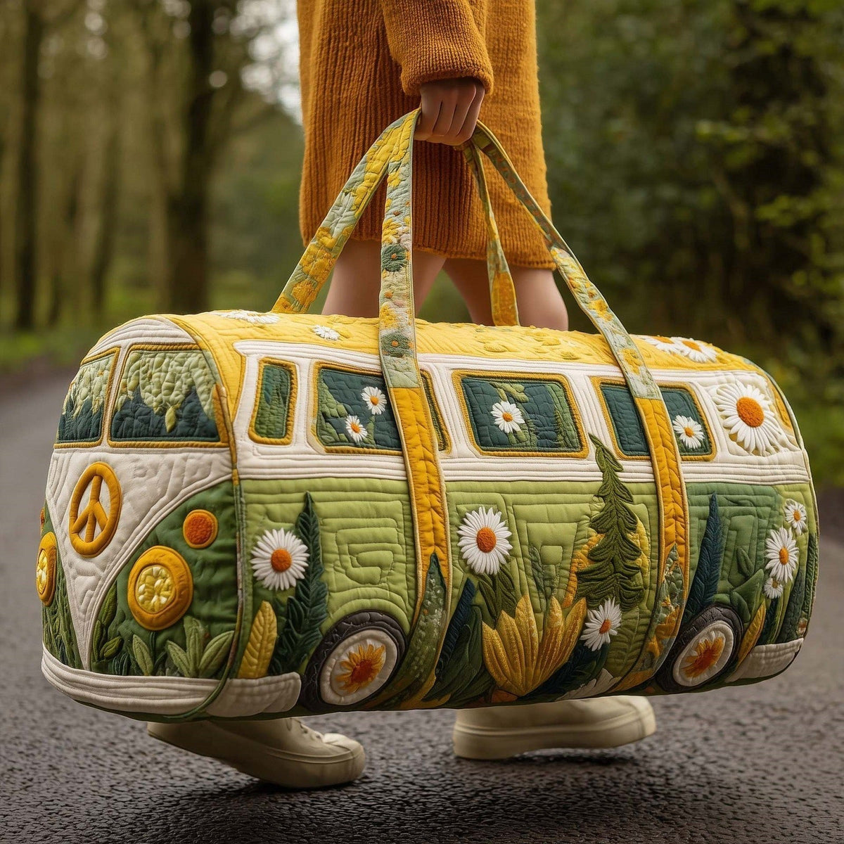 MEADOWVANA bolso de viaje acolchado