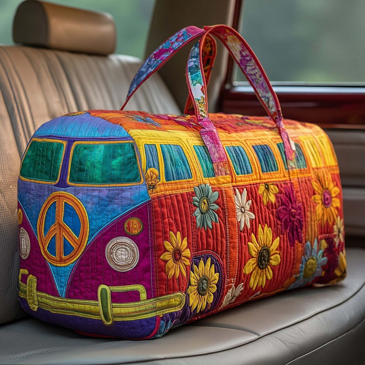 RAINBOWVANA bolso de viaje acolchado