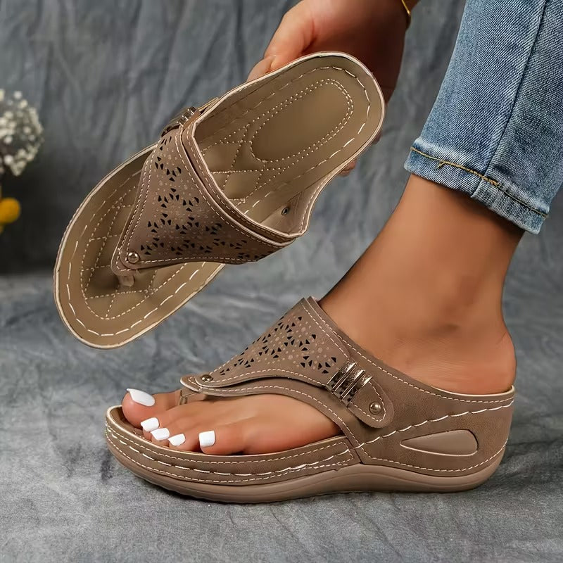 Archella | Sandalias de Cuña con Soporte