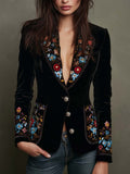 Apolonia | Blazer Bordado Floral Multicolor