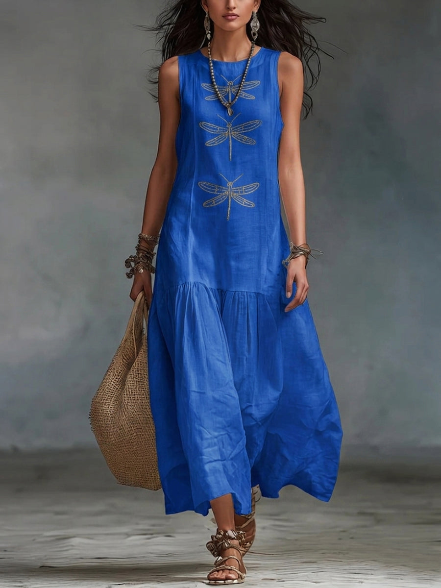 Geneva - Vestido maxi sin mangas