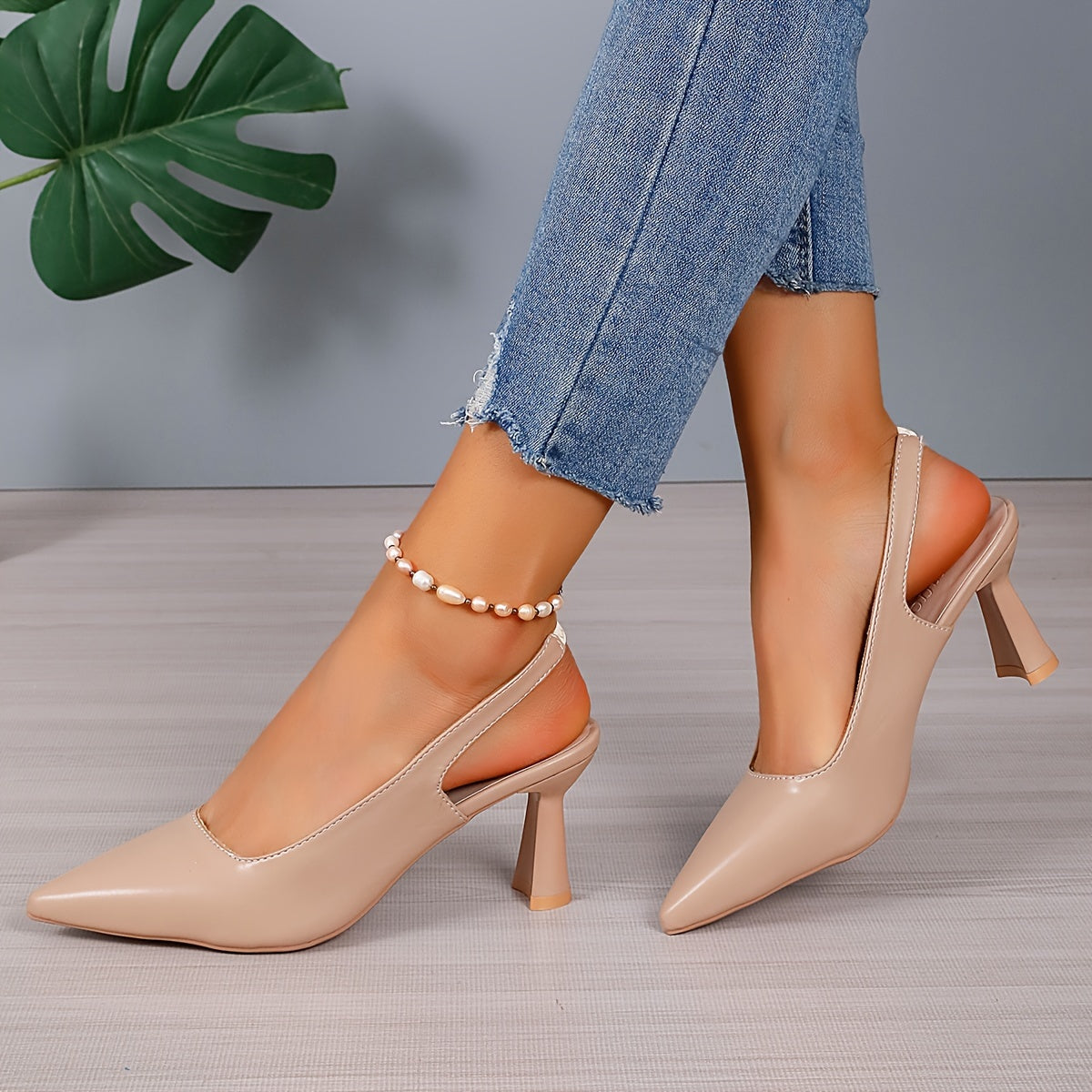Sophia | Tacones Slingback Elegantes