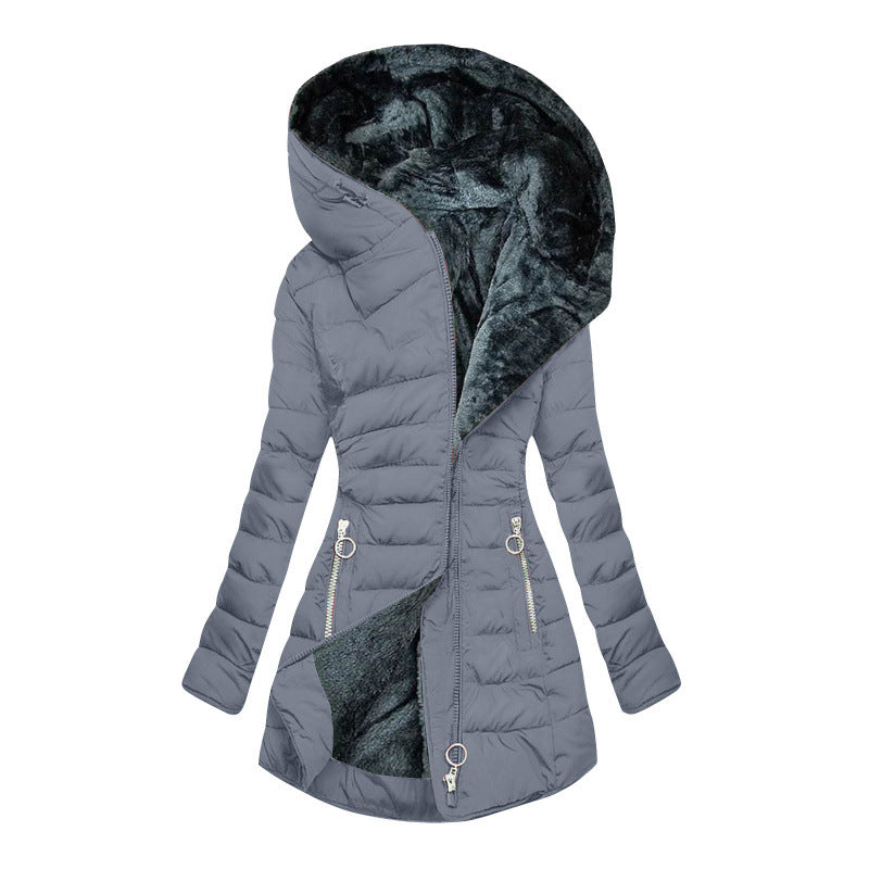 Madison™ | Abrigo Acolchado Urbano con Capucha